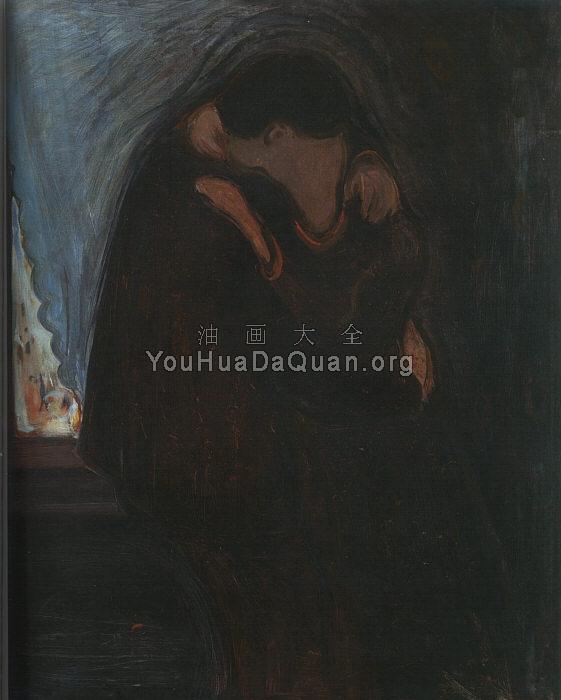 The Kiss - 爱德华·蒙克